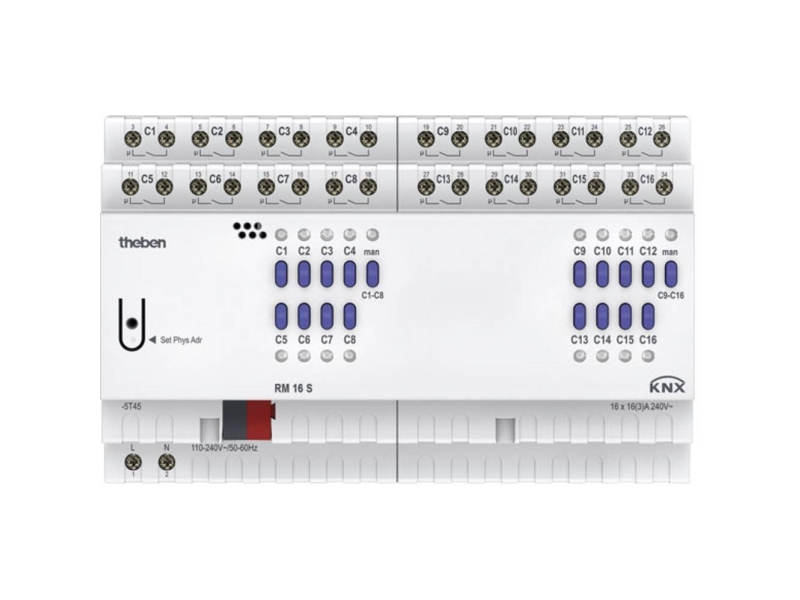 THEBEN KNX SCHALTAKTOR 16F.RM1