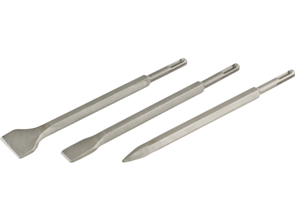 Kwb 247190 Meißel-Set 3Teilig Gesamtlänge 250 Mm Sds-Plus 1 Set (247190)