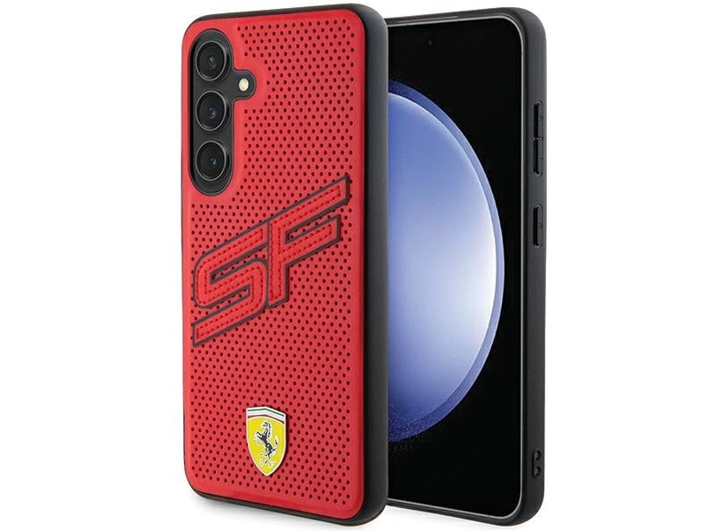 Ferrari 3666339242503, Cover, Samsung, Galaxy S24, 15,8 Cm (6.2"), Rød