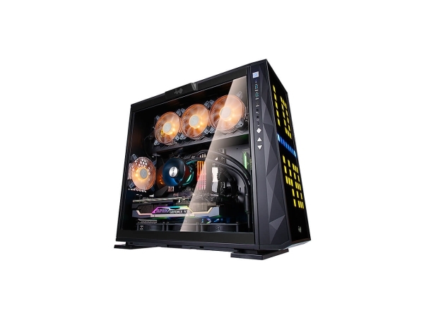 In Win 309 Gaming Edition, Midi Tower, Pc, Schwarz, Atx, Eatx, Micro Atx, Mini-Itx, Acrylnitril-Butadien-Styrol (Abs), Secc, Gehärtetes Glas, Gaming