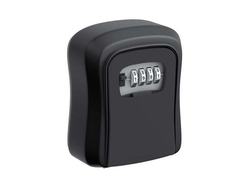 Basi Ssz 200, Wandtresor, Schwarz, Zahlenschloss, Aluminium, Wand, Schlüssel