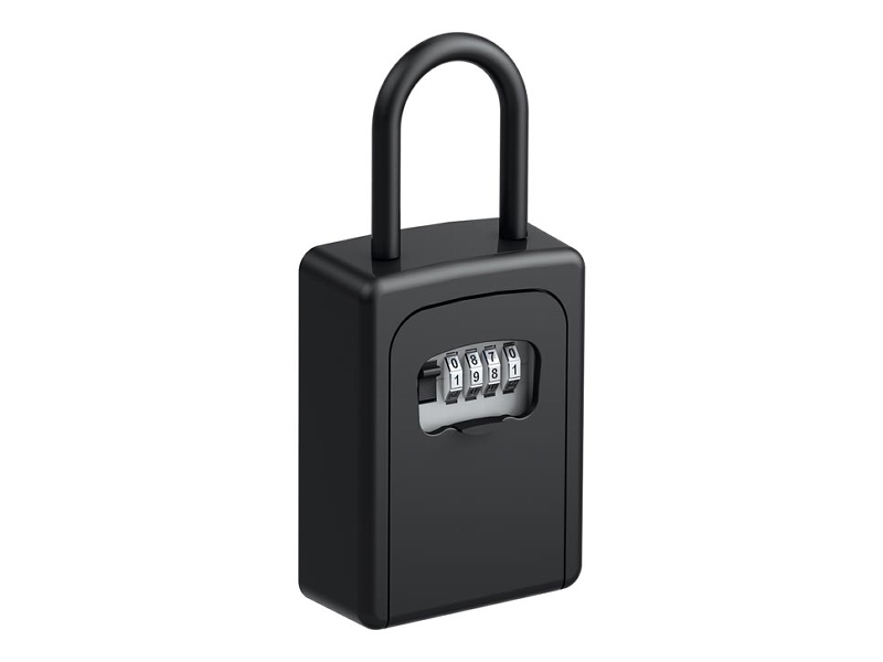 Basi Ssz 200B, Tragbarer Safe, Schwarz, Zahlenschloss, Aluminium, Vinyl, Wand, Schlüssel