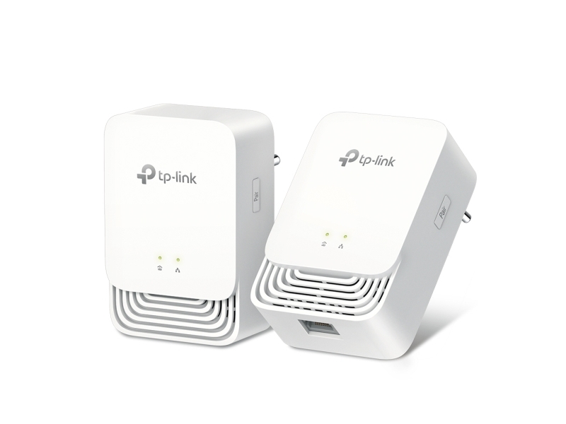 TP-Link PG1200 KIT, 607 Mbit/s, Gigabit Ethernet, 10,100,1000 Mbit/s, HomePlug AV2, 300 m, Hvid