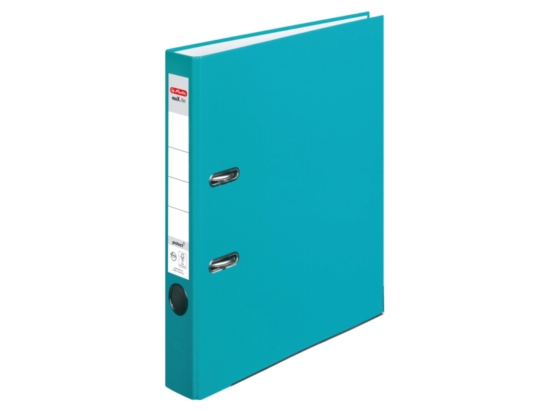 Herlitz Max.File, A4, Opbevaring, Polypropylen (Pp), Turkis, Løftestang, 1 Stk
