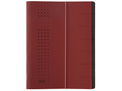 Elba 400002021, Bordeaux, Karton, A4, 450 g/m², 250 mm, 12 mm