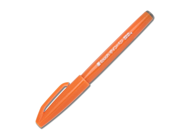 Pentel Ses15c-F, Tinte Auf Wasserbasis, Orange, Orange, Rund, 1 Stück(E)