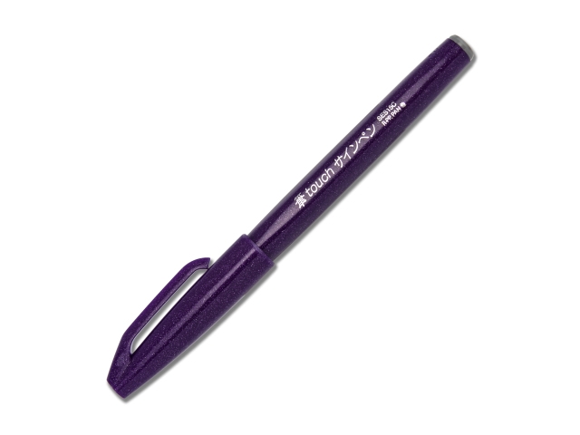Pentel SES15C-V, Violet, Violet, Rund, Vandbaseret blæk, 1 stk