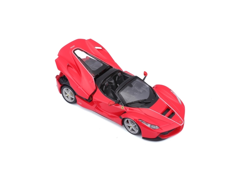 Bburago Laferrari Aperta, Auto, Vormontiert, 1:24, Laferrari Aperta, Schwarz, Rot, Ce