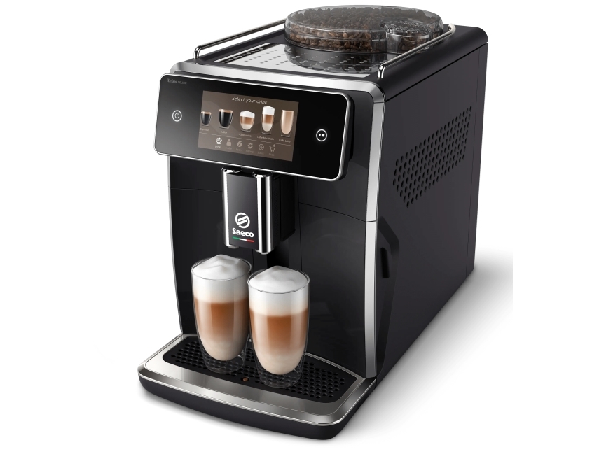 Saeco Xelsis Deluxe Sm8780 Kaffeevollautomat, Espressomaschine, 1,7 L, Kaffeebohnen, Eingebautes Mahlwerk, 1500 W, Schwarz
