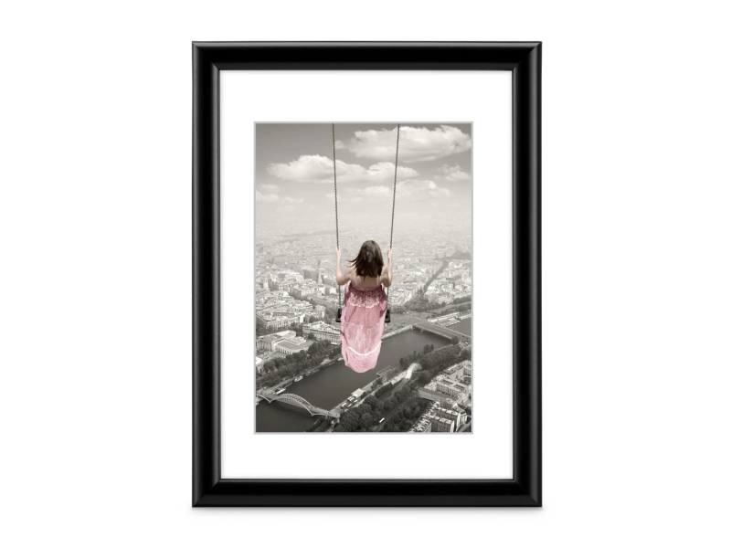 Hama Swing, Einzelbilderrahmen, Polystyrol (Ps), Schwarz, Tisch, Wand, 13 X 18 Cm, Rechteckig