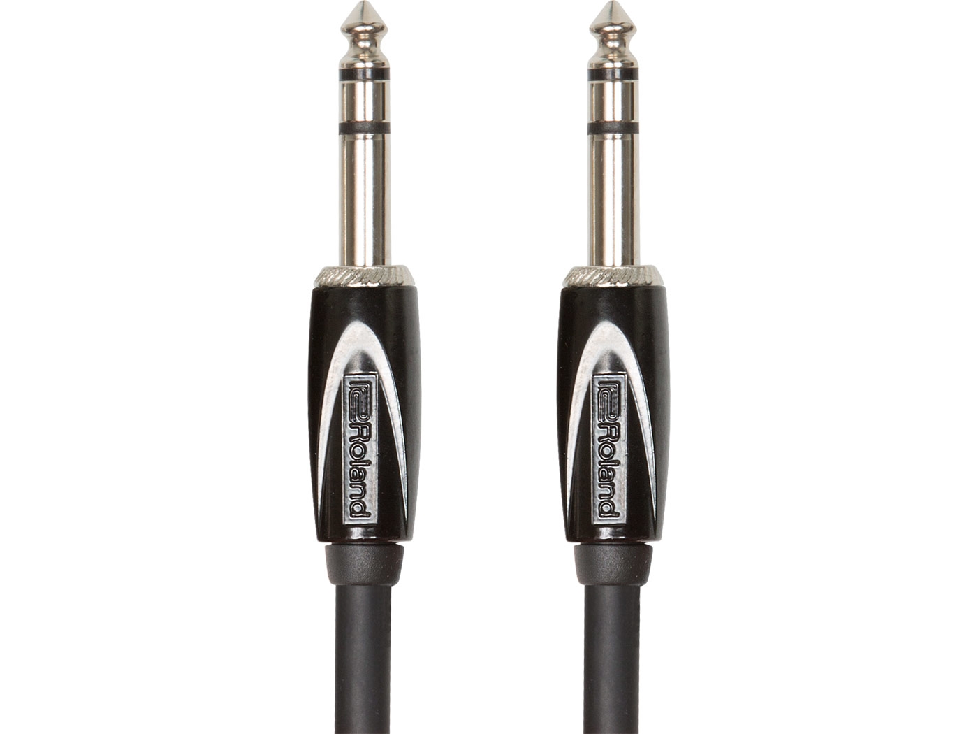 Roland Rcc-5-Trtr, 6.35Mm Trs, Hanstik, 6.35Mm Trs, Hanstik, 1,5 M, Sort