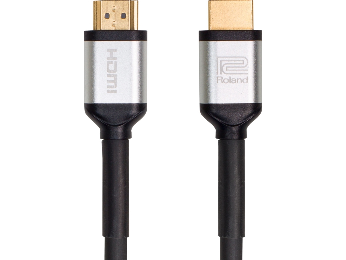 Roland Rcc-25-Hdmi, 7,5 M, Hdmi Type A (Standard), Hdmi Type A (Standard), 3D, 18 Gbit/Sek, Sort