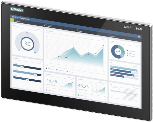 Siemens 6AV2128-3QB06-0AX1, 39,6 cm (15,6), 768 x 1366 pixel, LCD, TFT, 398 mm, 257 mm
