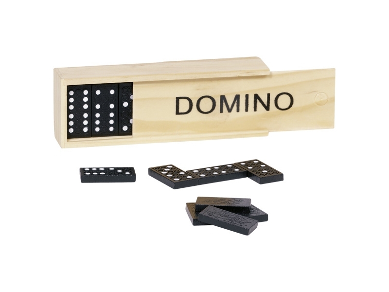Goki Domino Game In Wooden Box, Børn, Træ, Dreng/Pige, 4 År, 38 Mm, 19 Mm