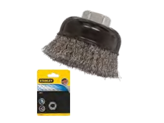Stanley Sta36000-Xj, Cirkulær Børste, Metal, Stål, 1 Stk, 7,5 Cm, 10 Mm