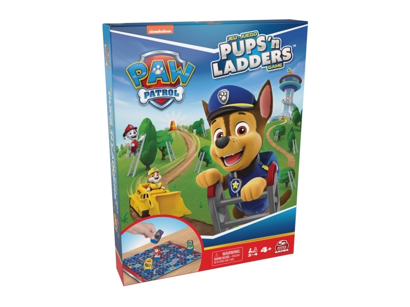 Games Kog Kol Paw Patrol Pups N Ladders Gml, Brætspil, Rejser/Eventyr, 4 År, Familiespil