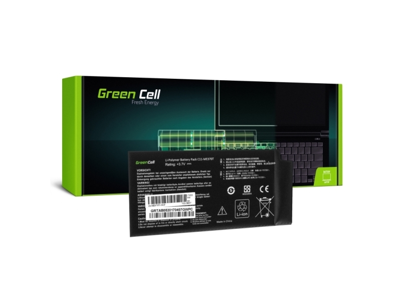 Green Cell A1512, Batteri, Asus, Asus Google Nexus 7 Gen 1 2012
