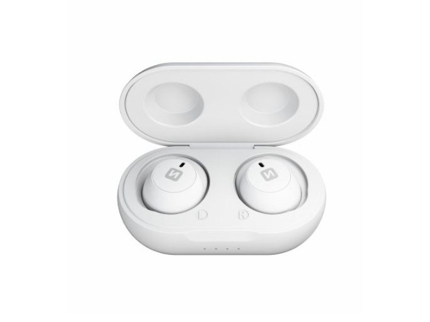 Swissten Stone Buds Bluetooth 5.0 Stereo Headset Mit Mikrofon Weiß