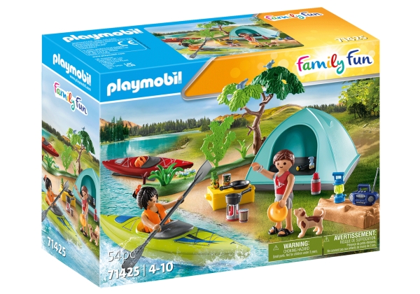 Playmobil Familyfun Zelten, Aktion/Abenteuer, 4 Jahr(E), Mehrfarbig