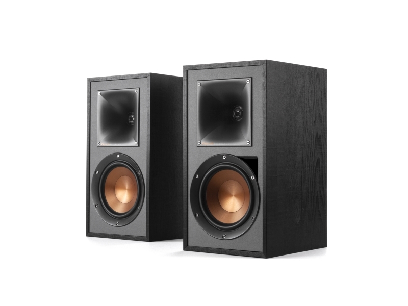 Klipsch Reference R-51Pm Aktive Regallautsprecher, Schwarz (Paar)
