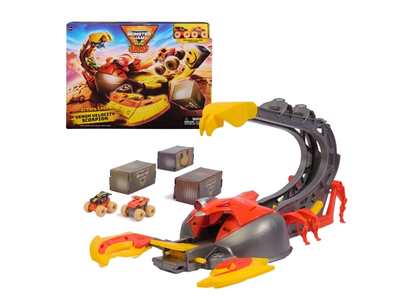 Monster Jam Mini 1:87 Scorpion Playset