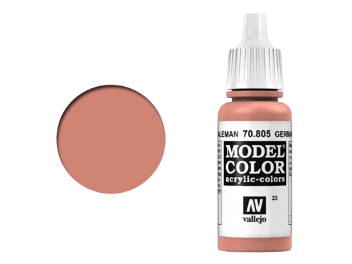 Vallejo Model Color German Orange, 17 Ml, Orange, Matte, Flasche