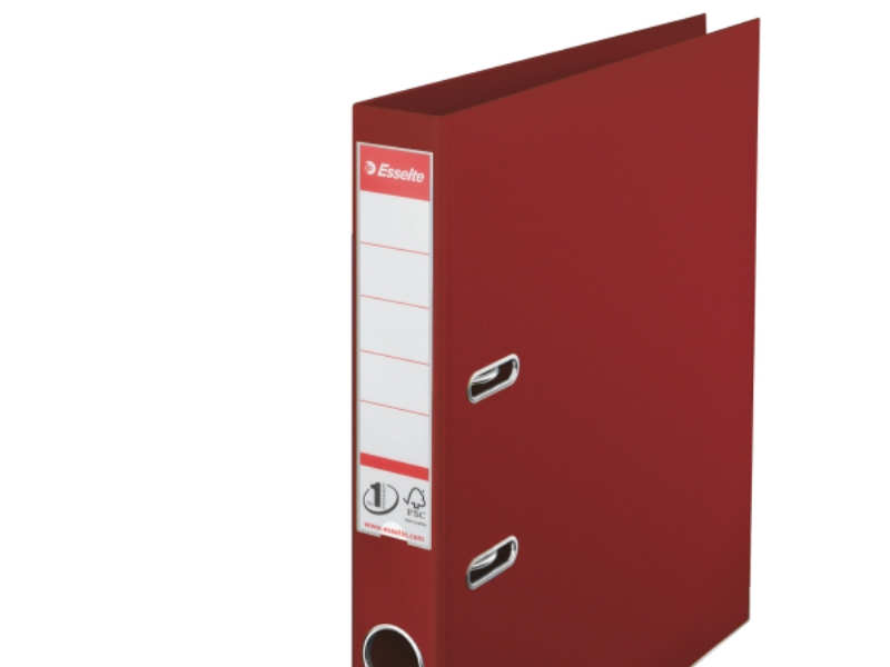 Esselte No.1 Trennzeichen A4 50 Mm Tischmontage Bordeaux (811520)