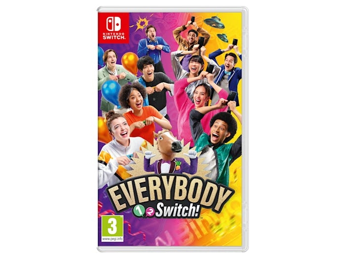 Nintendo Everybody 1-2-Switch!, Nintendo Switch, Multiplayer Mode, E10+ (Everyone 10+), Physical Media