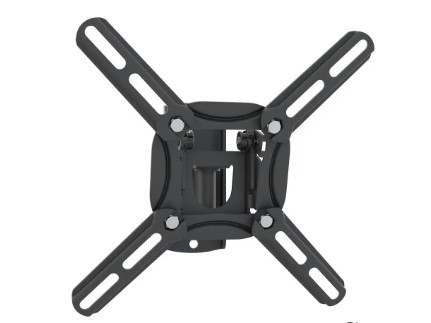 Barkan Mounting Systems 2200, 33 Cm (13"), 99,1 Cm (39"), 75 X 75 Mm, 200 X 200 Mm, 0 - 15°, Sort