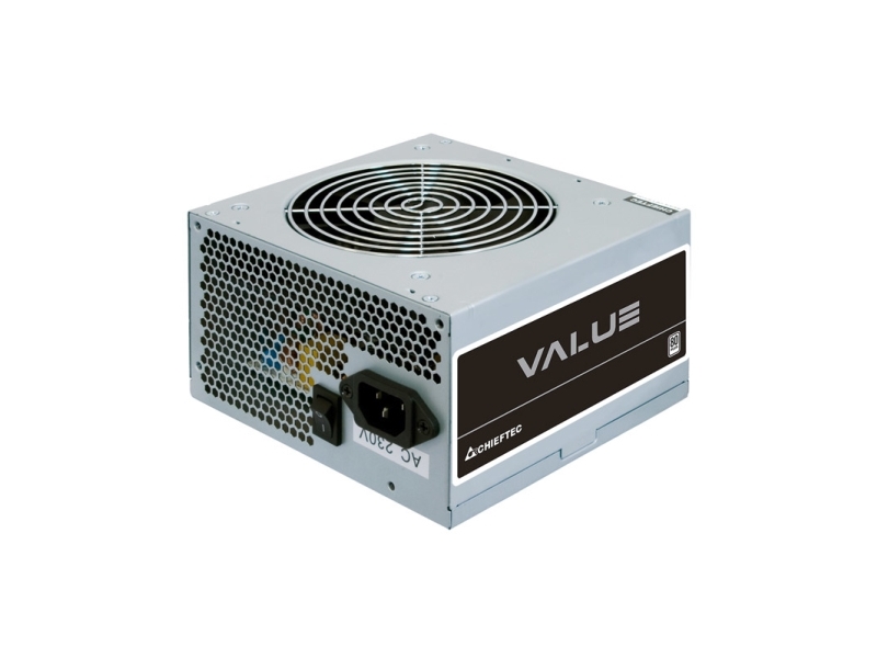 Chieftec Value Apb-500B8, 500 W, 230 V, 50 Hz, 4 A, Aktiv, 130 W