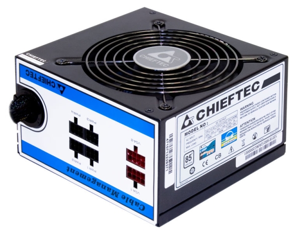 Chieftec A-80 Series Ctg-750C - Strømforsyning (Intern) - Atx12v 2.3/ Eps12v - Ac 230 V - 750 Watt - Aktiv Pfc