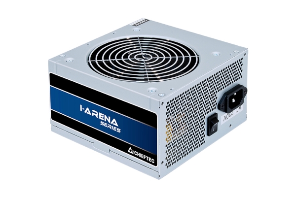 Chieftec Gpb-500S, 500 W, 200 - 240 V, 47 - 63 Hz, 4 A, Aktiv, 110 W
