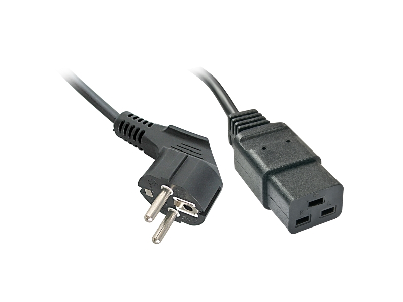 Kabel Strøm Schuko Til Iec C19 2 M 30344 Lindy
