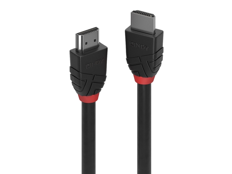 Lindy 36774, 5 M, Hdmi Typ A (Standard), 3 X Hdmi Type A (Standard), 48 Gbit/S, Schwarz