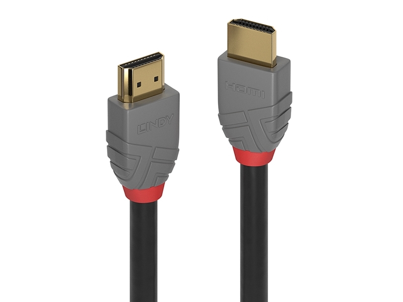 Lindy 36964, 3 M, Hdmi Type A (Standard), Hdmi Type A (Standard), 4096 X 2160 Pixel, 18 Gbit/Sek., Sort, Grå