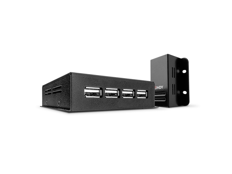 Lindy 42681, Netværkssender & -Modtager, 50 M, 480 Mbit/S, Cat5, Cat5e, Cat6, Ns1021, Fosforbronze