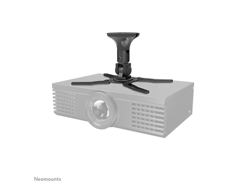 Neomounts Beamer-C50, Loft, 10 Kg, Sort, Stål, Vejledning, 0 - 185 Mm