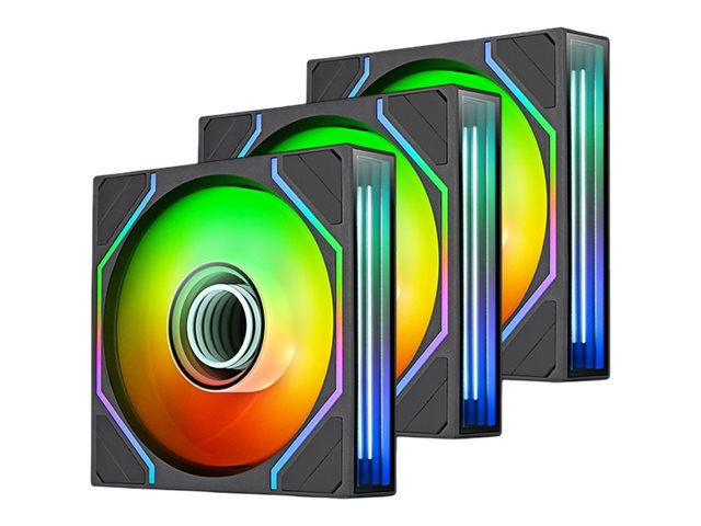 Thermaltake Swafan Ex Infinity 120 Argb - Indsats Med Blæser - 120 Mm - Sort (Pakke Med 3)