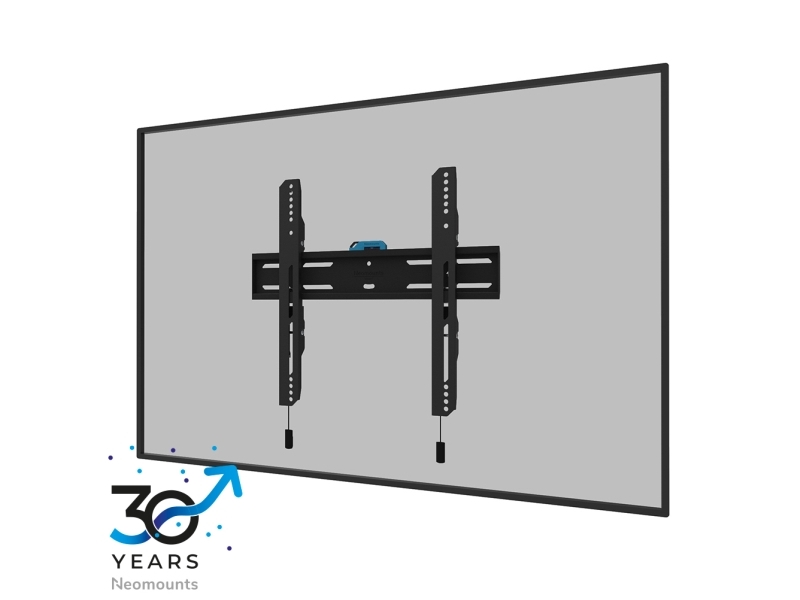 Neomounts Wl30s-850Bl14 Tv-Wandhalterung 40-75" - Fest - Abschließbar - Schnelle Installation, 101,6 Cm (40"), 190,5 Cm (75"), 100 X 100 Mm, 400 X 40
