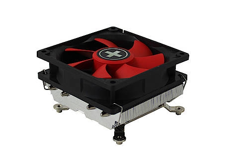 Xilence Xc040, Kühler, 9,2 Cm, 600 Rpm, 2200 Rpm, Schwarz, Rot