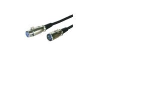 Wentronic Xlr 0600 - Mikrofonforlængerkabel - Xlr3 (M) Til Xlr3 (W) - 6 M - Sort