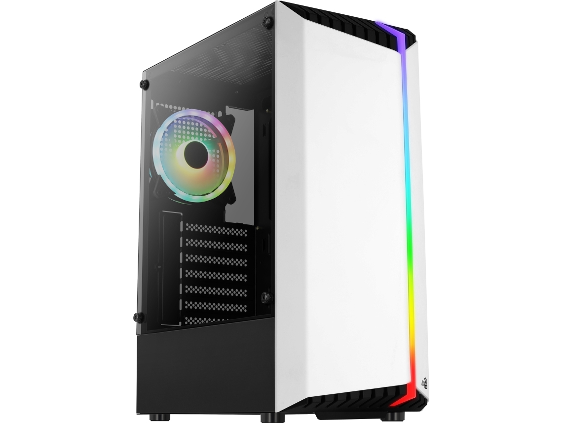 Aerocool Bionic, Midi-Tower, Pc, Weiß, Atx, Micro Atx, Mini-Itx, Acrylnitril Butadien Styrol, Spcc, Gaming