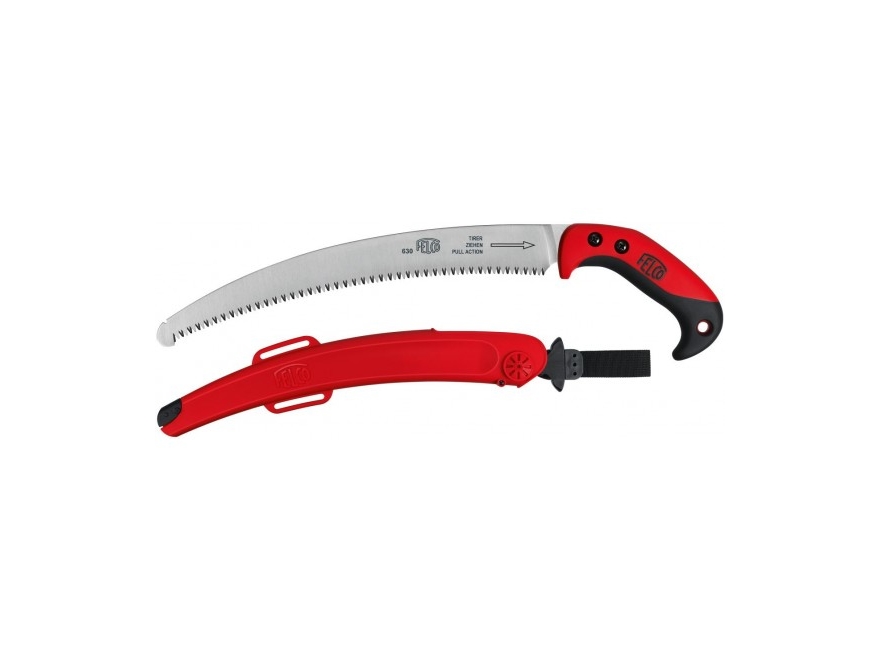 Felco 630, Træ, Stål, Sort, Rød, Rustfrit stål, Sort, Rød, 1 stk, 33 cm