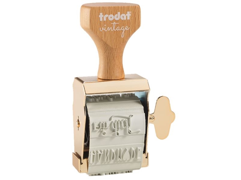 Trodat 158076 - rektangulær - guld - træ - 150 mm - 450 mm (158076)