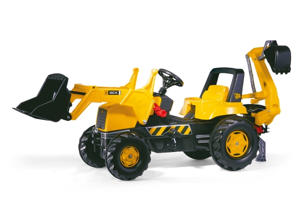 rolly toys rollyJunior JCB, 3 År, 4 hjul, Sort, Gul