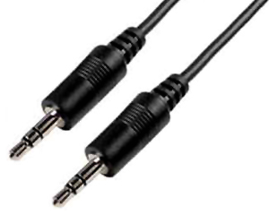 E+P B 111/05, 3.5Mm, Hanstik, 3.5Mm, Hanstik, 0,5 M, Sort