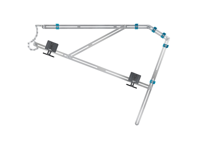 wolfcraft GmbH 5210000, Trappemåler, Sort, Rustfrit stål, Rustfrit stål, Europa