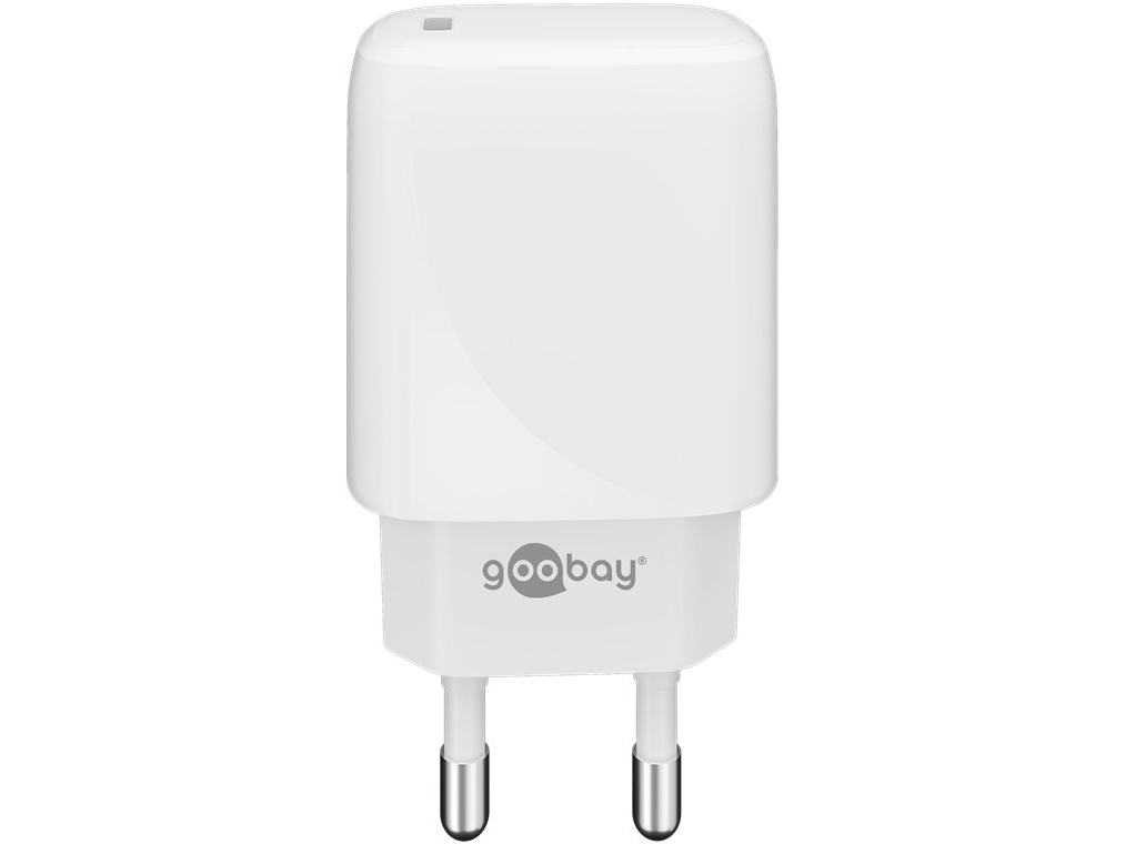 Goobay USB-C™ PD hurtigoplader (20 W) hvid (65406)