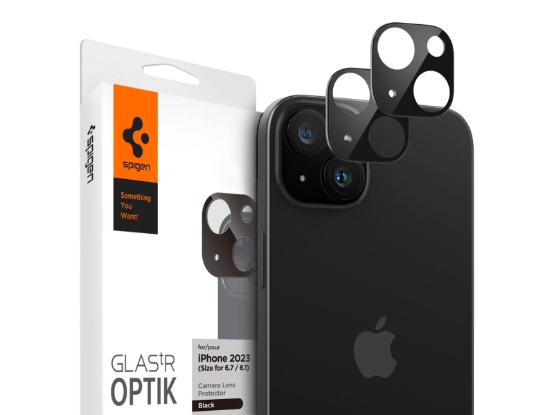 Spigen Glas.Tr Optik, Apple, Iphone 15 / 15 Plus, Transparent, 1 Stück(E)