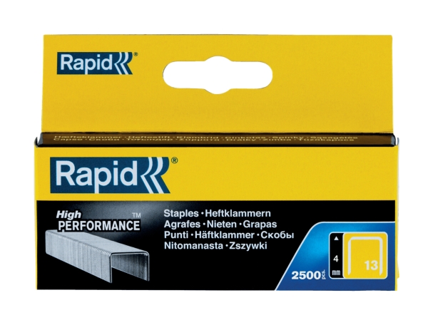 Rapid Stifte Für Dünnen Draht Nr. 13 (4 Mm) - 2500 Stk.